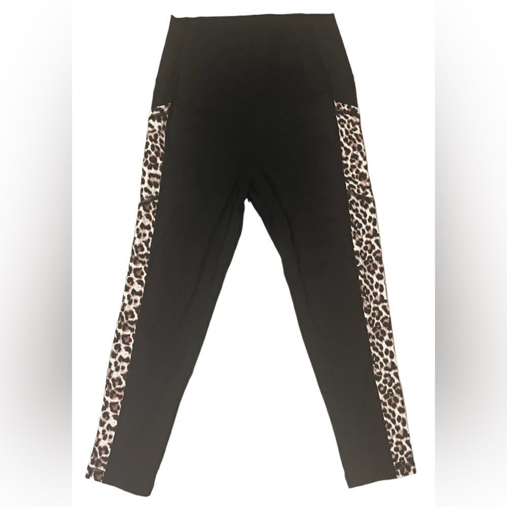 ZYIA LEGGINGS WOMENS SIZE 4 ANIMAL PRINT - Picture 2 of 6